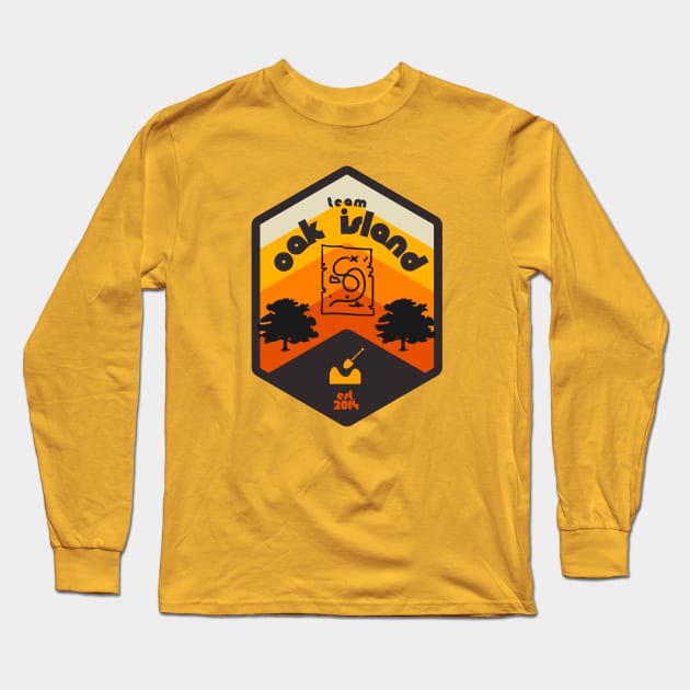 Oak Island Treasure Hunting Team Long Sleeve T-Shirt by OakIslandMystery